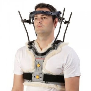 ReSolve-Halo-System Halo Traction Brace Cervical Neck Brace Screws in Head ReSolve-Halo-System Halo Traction Brace Cervical Neck Brace Screws in Head