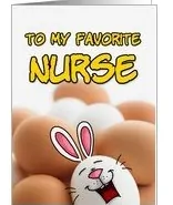 easter nurse card