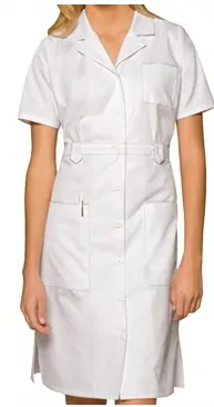 From White to Blue: Nursing Uniforms Evolve - white dress