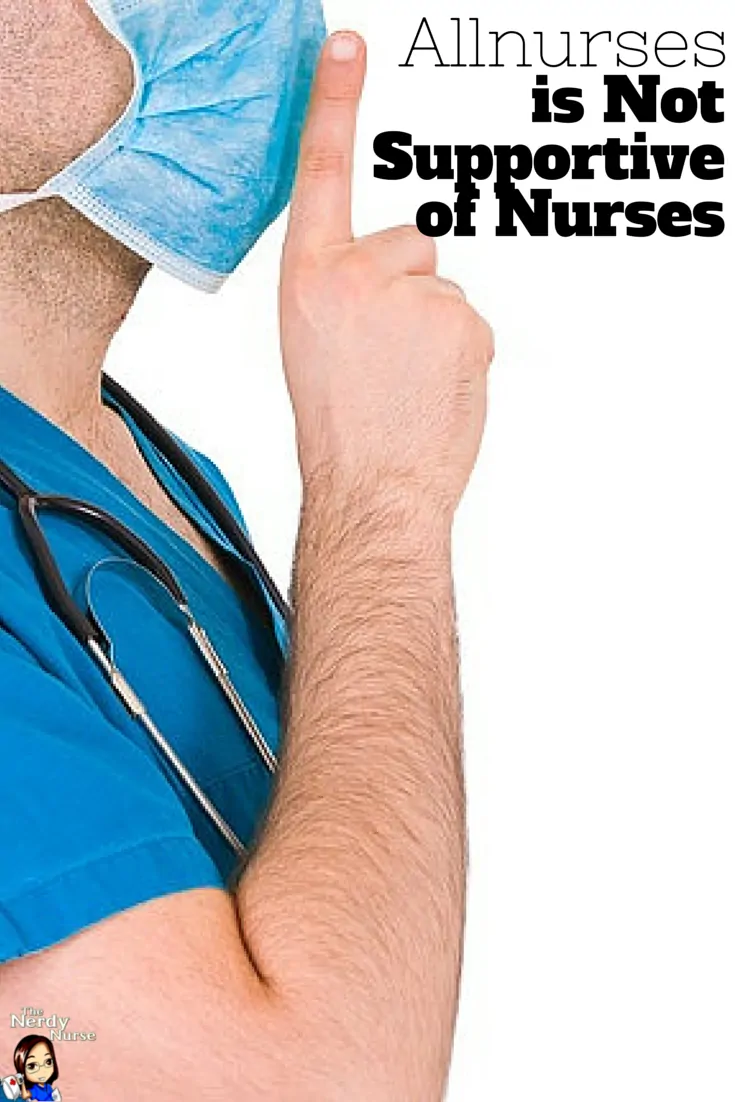 Allnurses is not Supportive of Nurses