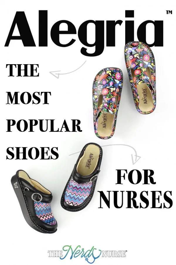 Most Popular Shoes for Nurses Alegria Clog