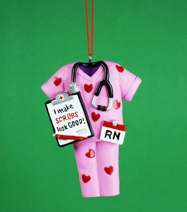 15 Fun Nurse Christmas Ornaments