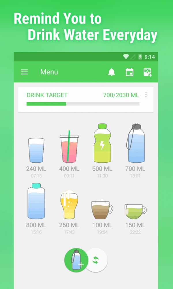 Water Your Body Android App