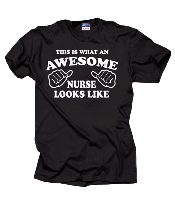 Tee This is what an awesome nurse looks like - MilkyWayTees