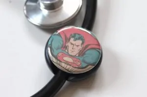 Superman Stethoscope ID