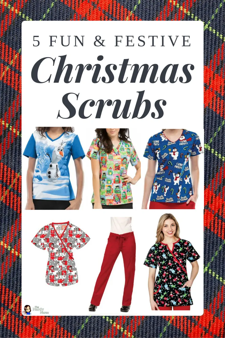 5 Fun and Festive Christmas Scrubs