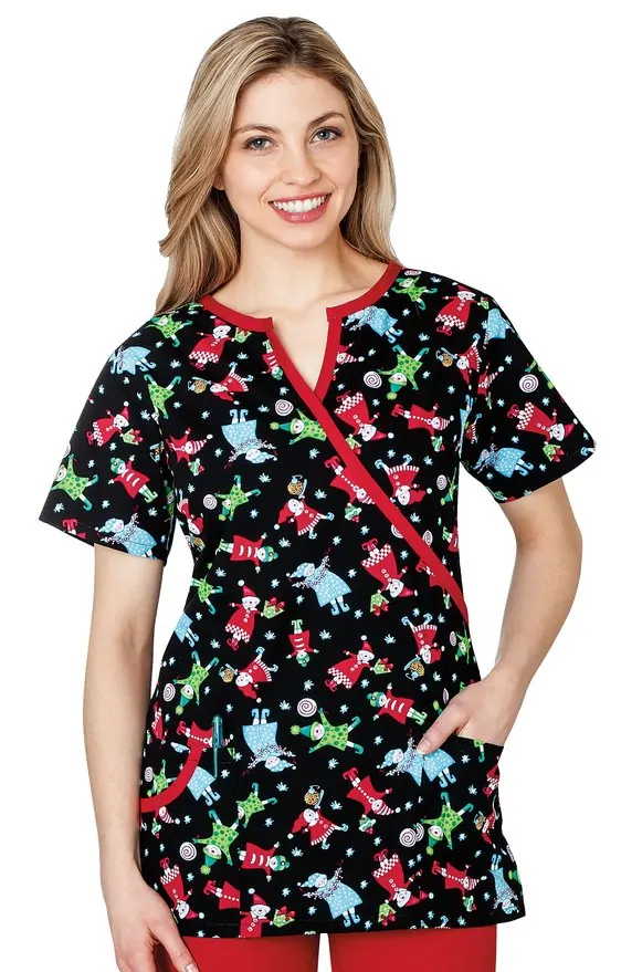 White Swan Gear Binded Mock Wrap Christmas Elves