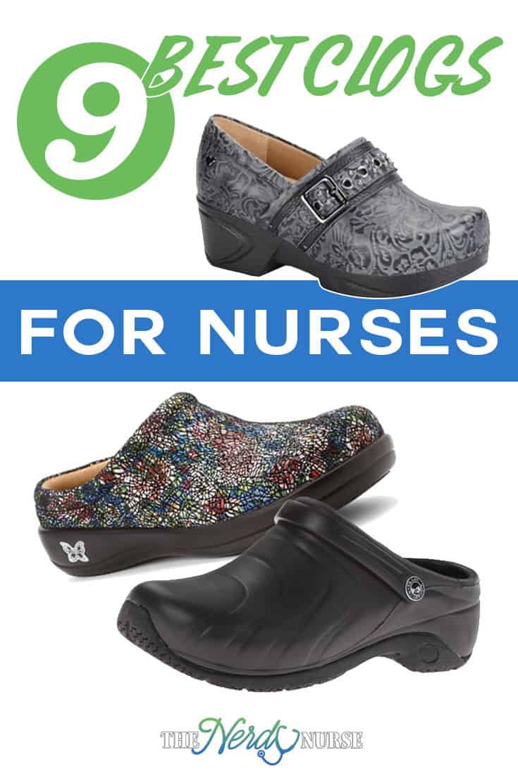 nursing clogs cheap