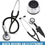Buying an electronic stethoscope can seem daunting. This post will show you what to look for when buying an electronic stethoscope.