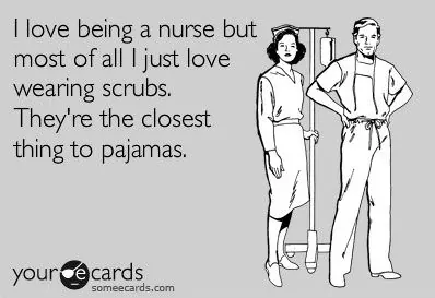nurses wear pajamas to work