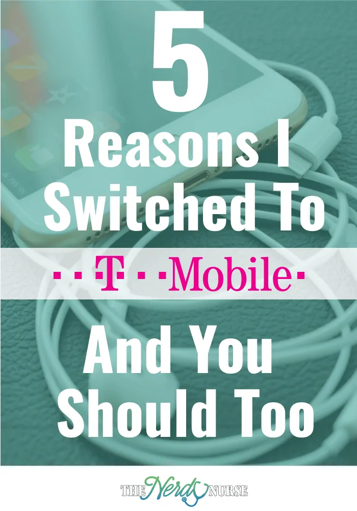 I switched to T-Mobile and my only regret has been that I didn’t do it sooner. Check out the 5 reasons why I switched to T-Mobile and why you should too. 