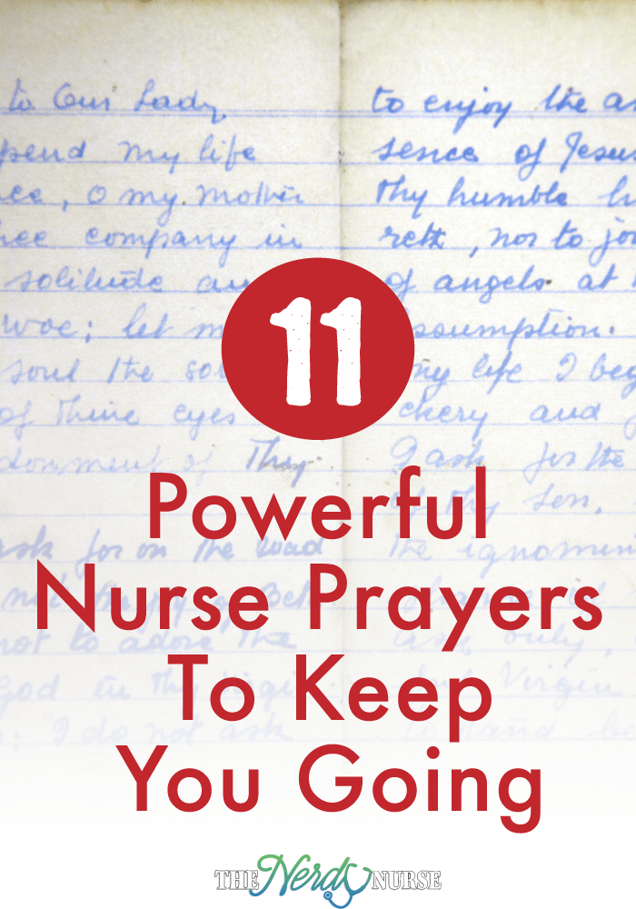 nurse prayers