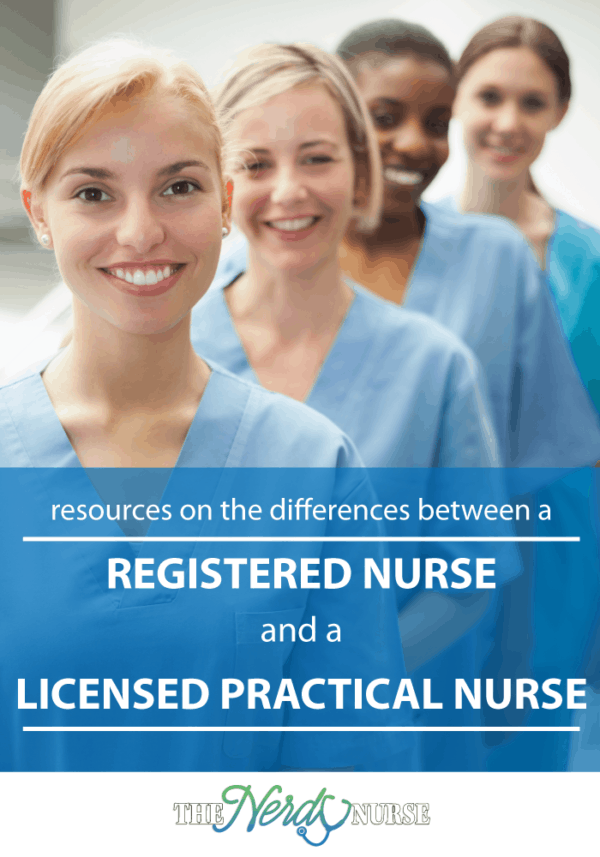 Differences Between a Registered Nurse and Licensed Practical Nurse
