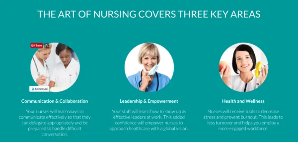 the art of nursing key areas