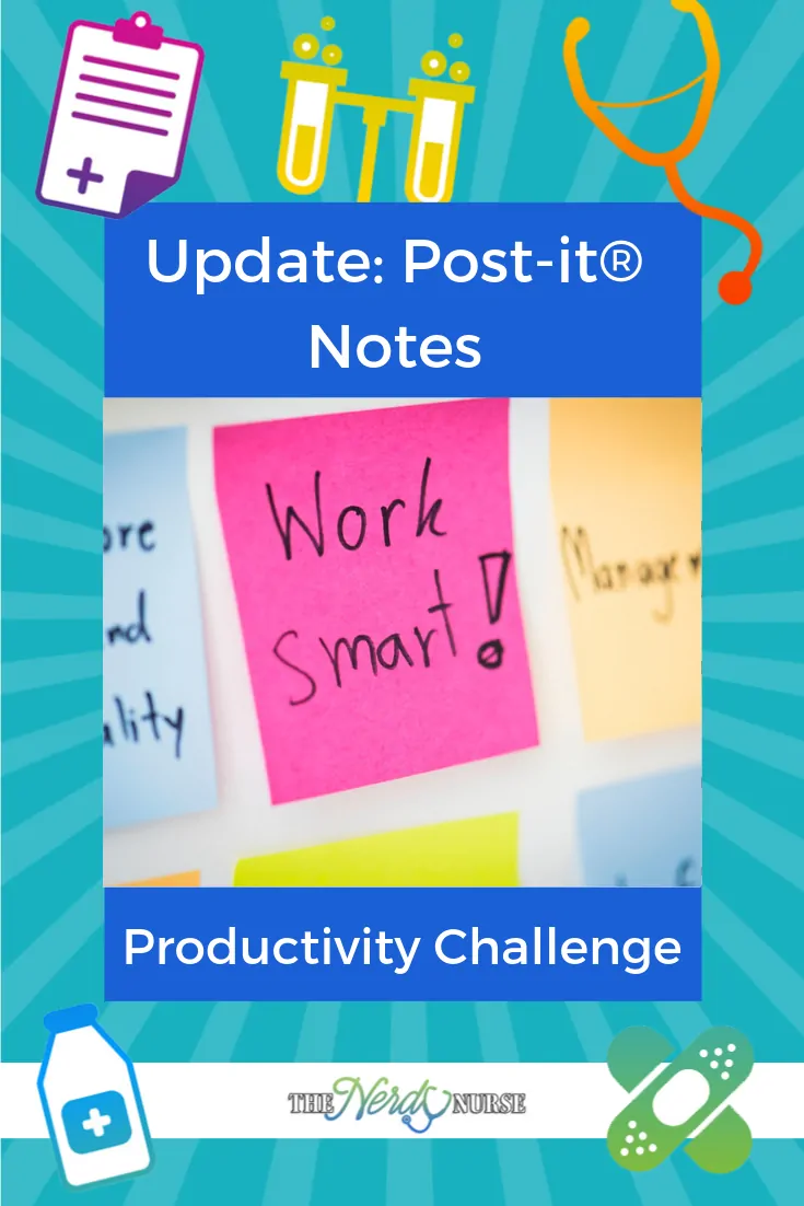 Update: Post-it® Notes Productivity Challenge