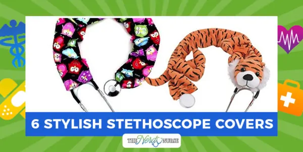 Since stethoscope covers are such a great idea, you might as well add some great style to them. Here’s a list of stethoscope covers that are worth a look.