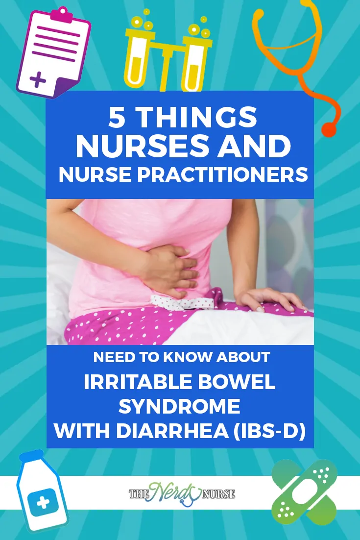 Irritable Bowel Syndrome with Diarrhea - IBS - Pin