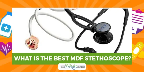 The MDF stethoscope has been manufactured since 1971 and is among the best brands of stethoscopes available for medical professionals.