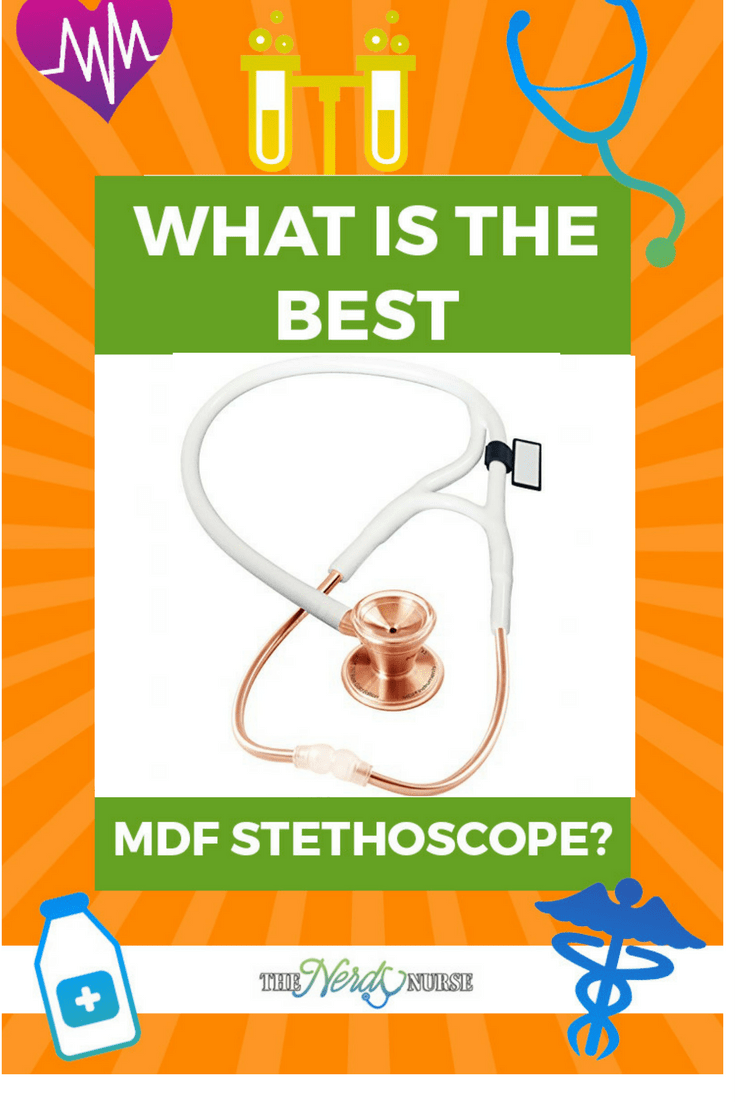 The MDF stethoscope has been manufactured since 1971 and is among the best brands of stethoscopes available for medical professionals.