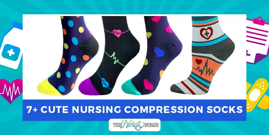 7+ Cute Nursing Compression Socks