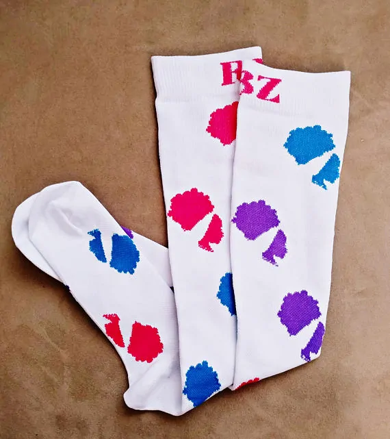 7+ Cute Nursing Compression Socks - reflections by zana compression socks