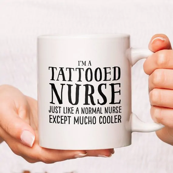 Tattooed Nurse Mug