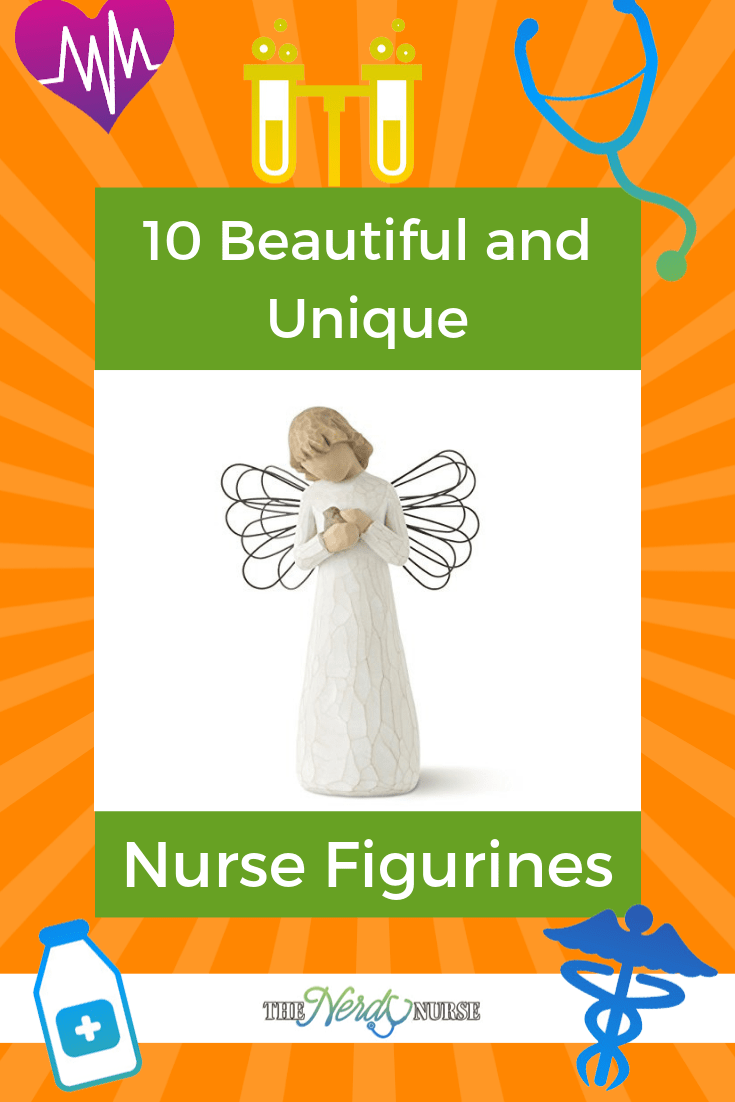 10 Beautiful and Unique Nurse Figurines #shopping #figurines #affiliate #nurse #nurses #nursing #thenerdynurse #products