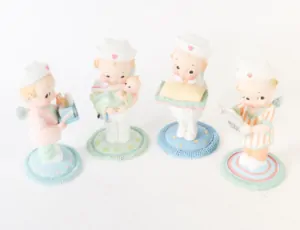 Kewpie Nurse Figurines