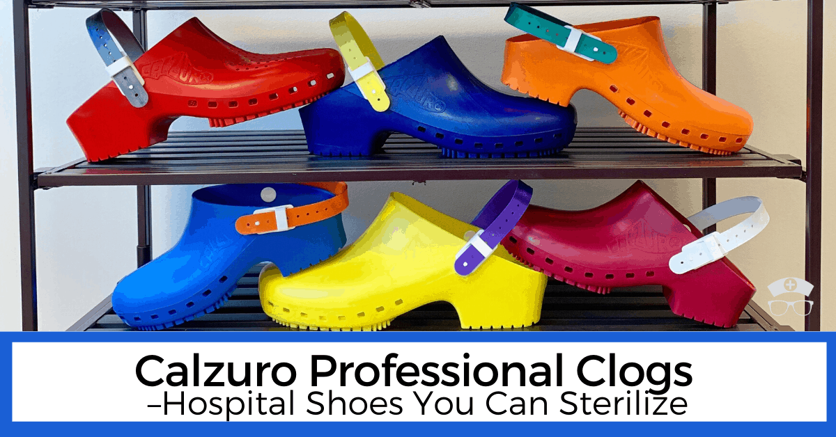 Calzuro Professional Clogs - Hospital Shoes You Can Sterilize