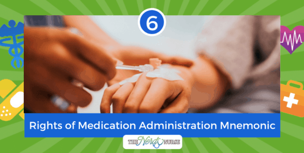 6 Rights of Medication Administration Mnemonic