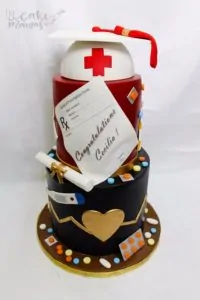 The Cake Mamas Tiered Nurse Cake