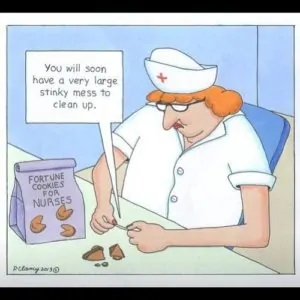 Funny Nurse Fortune Cookie