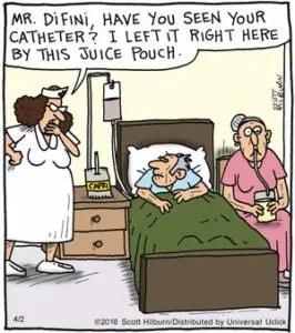 Funny Catheter Cartoon