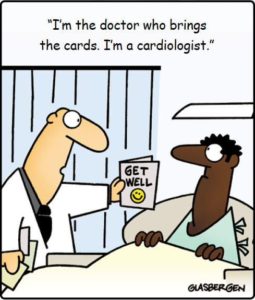 Funny Cardiologist Cartoon