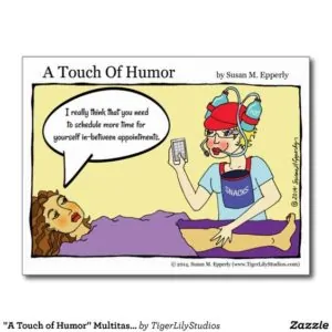 Nurse Needs a Break Funny Cartoon