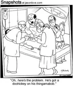 Thingamabob Nurse Cartoon