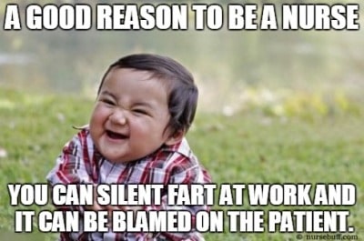 You can silent fart funny meme