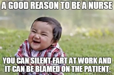 You can silent fart funny meme