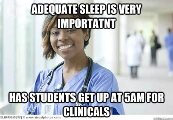 pre nursing student meme