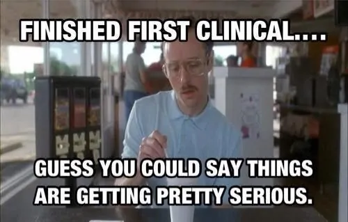 getting pretty serious funny meme nursing clinicals