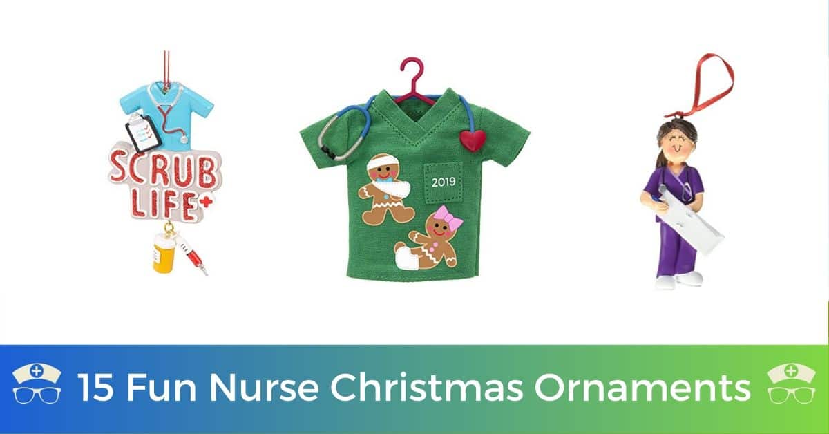 Hallmark NURSING IS A WORK OF HEART Nurse Cap Christmas Tree Decor Ornament