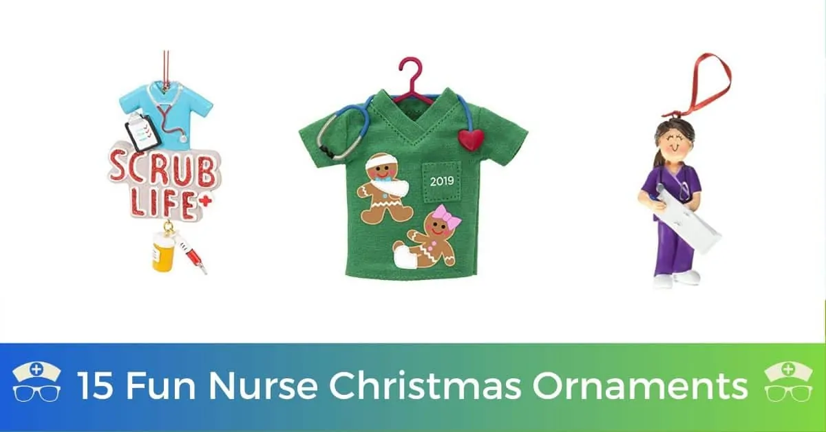 15 Fun Nurse Christmas Ornaments