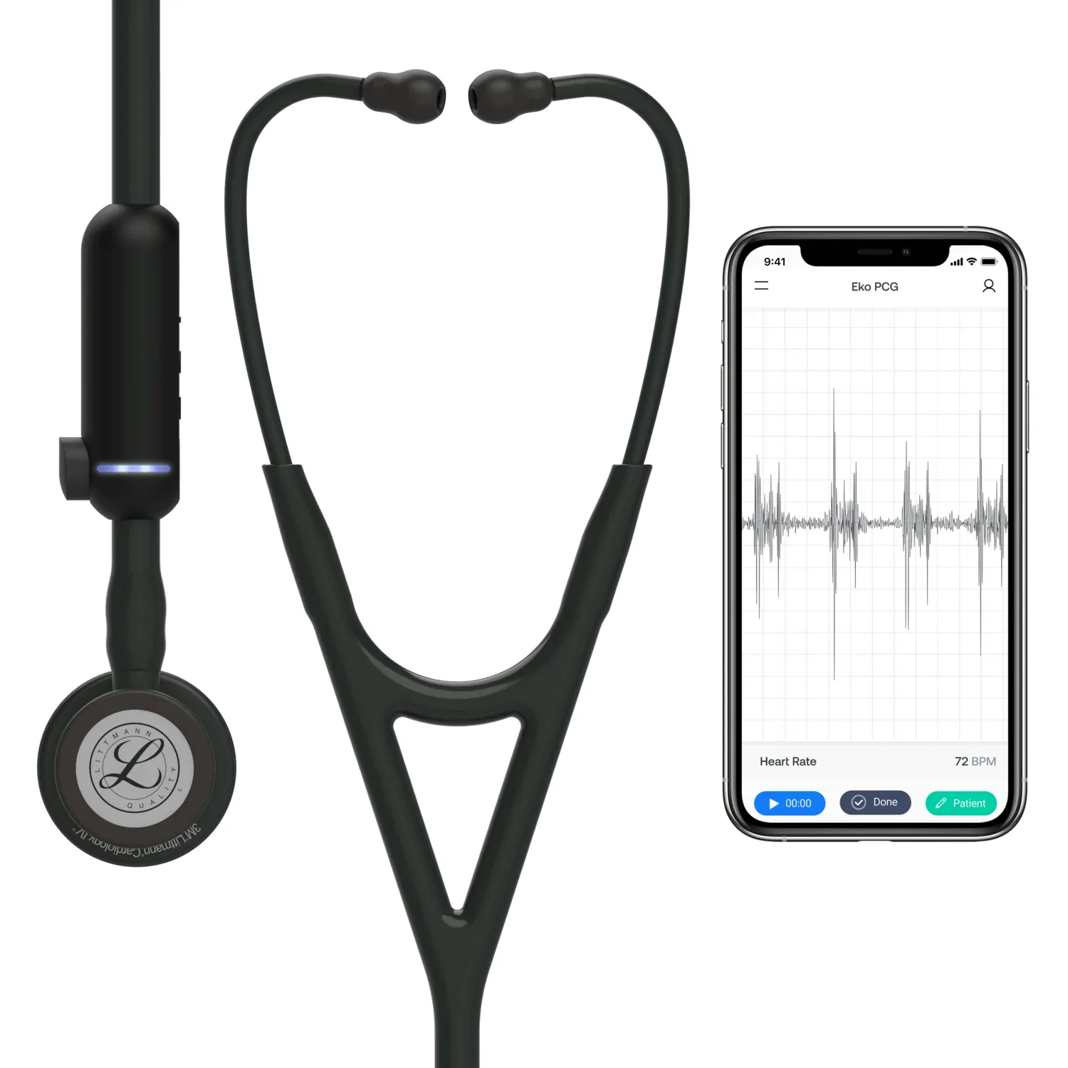 Electronic Stethoscope - How to Find the Best Electronic Stethoscope for You - 3M Littmann CORE Stethoscope 8480 05 digital compare all HR