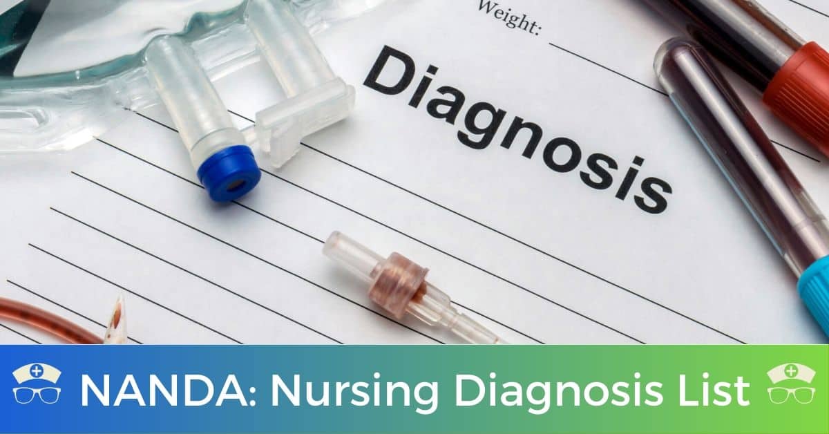 nanda nursing diagnosis list nanda nursing diagnosis list