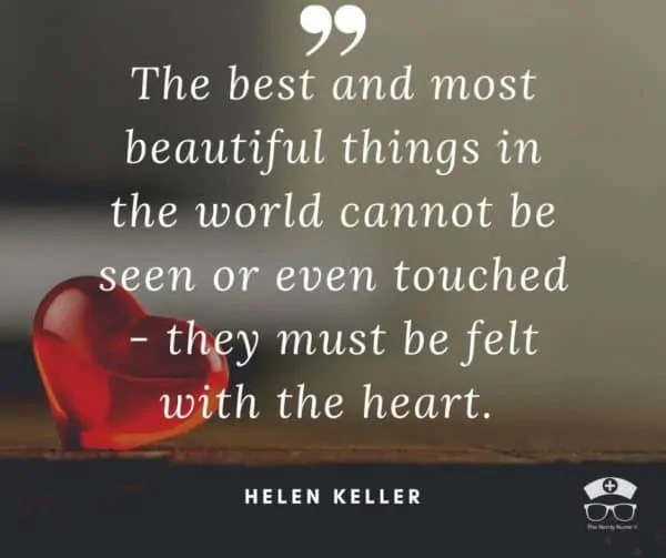 A morning quote by Helen Keller