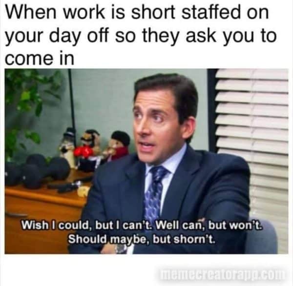 Short Staffed Office Meme