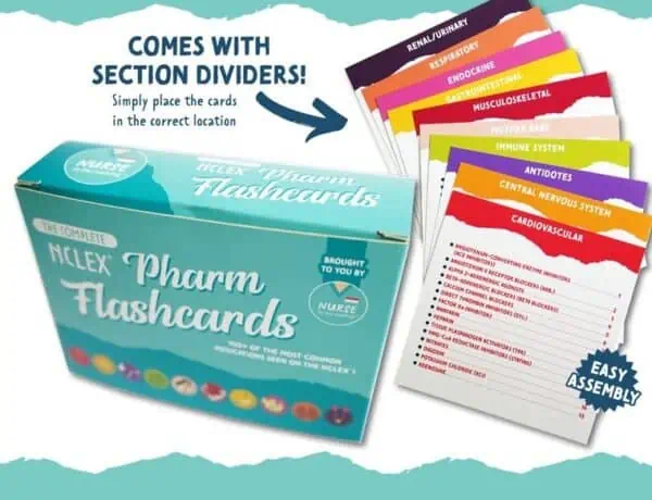 Pharmacology Nursing Flashcards: Edition 3