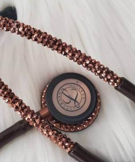  9 Top Sparkly Stethoscopes For Some Bling - MDF rose gold