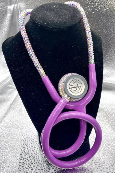 Pink sparkly clearance stethoscope