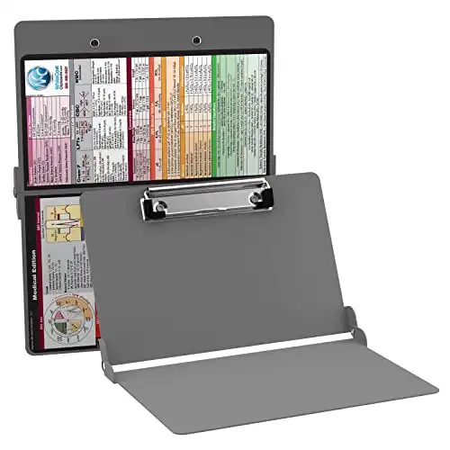 WhiteCoat Clipboard – Sports Silver Medical Edition